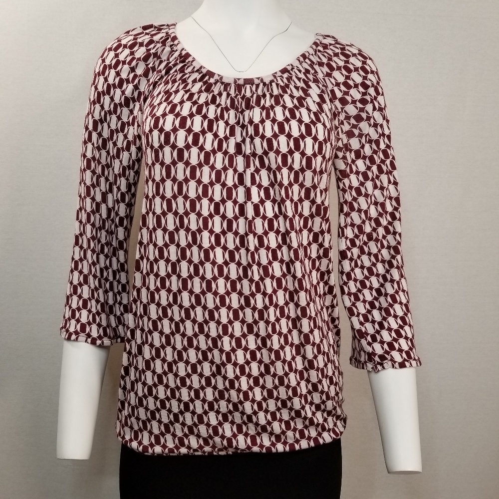 MICHAEL MICHAEL KORS Womans Peasant Blouse